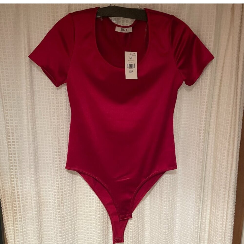 Brand new Red Suzy Shier Body Suit